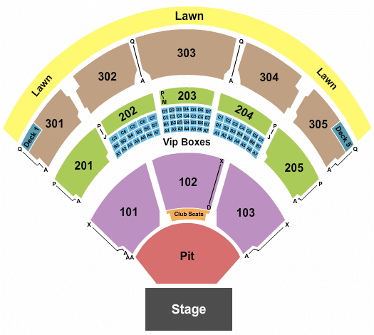 Jiffy Lube Live Mumford & Sons Seating Chart